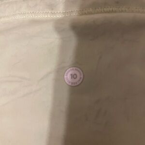 Lululemon base pace high rise crop 23” size 10 Leggings